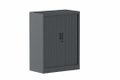 Armoire à rideaux H105xL080cm 2 tablettes