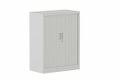 Armoire à rideaux H105xL080cm 2 tablettes