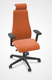 SO PRETTY - Fauteuil manager + têtière + accotoirs. Mécanisme synchrone décalé avec translation d'assise. Tissus Lucia Corail YBZ YBZ