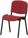 JOKER ECO - Chaise 4 pieds, tissu BONDAI rouge