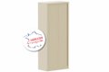 Armoire à rideaux H198xL80cm 4 tablettes