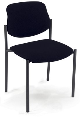 VISITEURS ET FONCTIONNELS - 4 Pieds - CLASSIC chaise 4 pieds, coloris Bondai noir