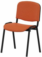 VISITEURS ET FONCTIONNELS - 4 Pieds - JOKER + chaise 4 pieds, tissu BONDAI coloris orange (BNB)