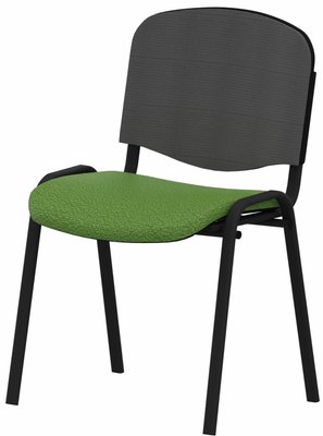 VISITEURS ET FONCTIONNELS - 4 Pieds - JOKER MESH chaise 4 pieds tissu BONDAI coloris vert (BNH)