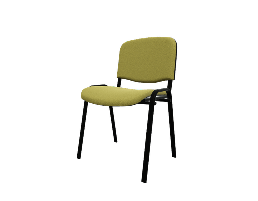 VISITEURS ET FONCTIONNELS - 4 Pieds - JOKER ECO - Chaise 4 pieds, tissu BONDAI coloris chamois (BNK)