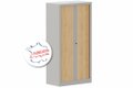 Armoire à rideaux H136xL120cm 3 tablettes