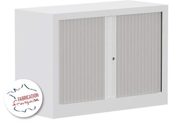 [Pas de famille] - [Pas de sous famille] - Armoire à rideaux H69,5xL100cm 1 tablette
