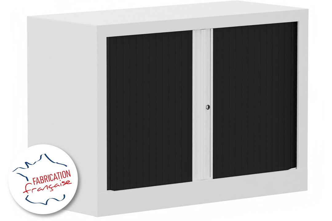Armoire à rideaux H69,5xL100cm 1 tablette