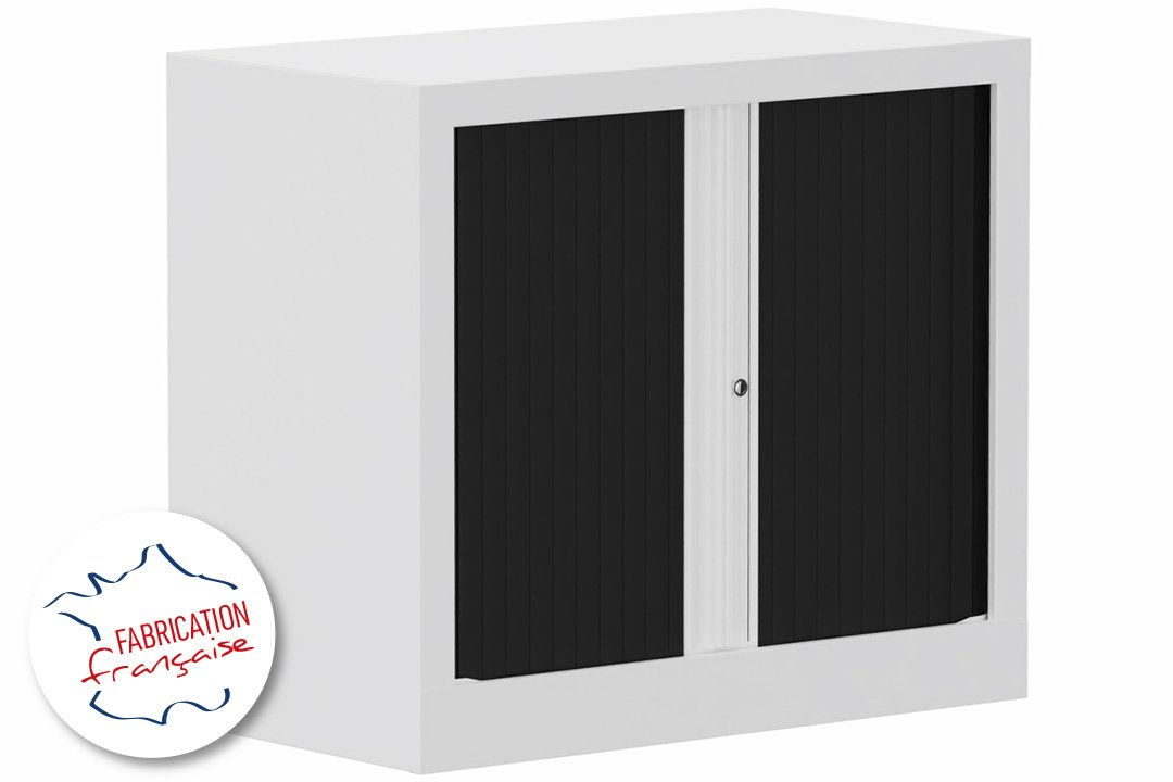 Armoire à rideaux H69,5xL80cm 1 tablette