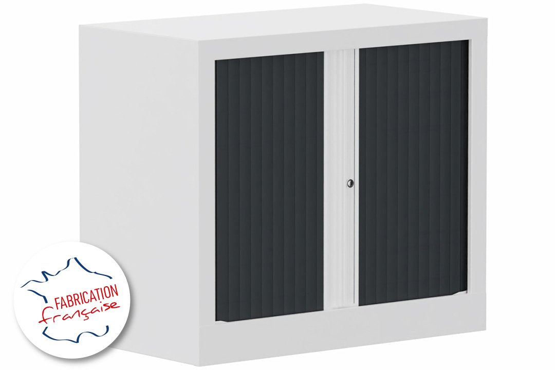 Armoire à rideaux H69,5xL80cm 1 tablette