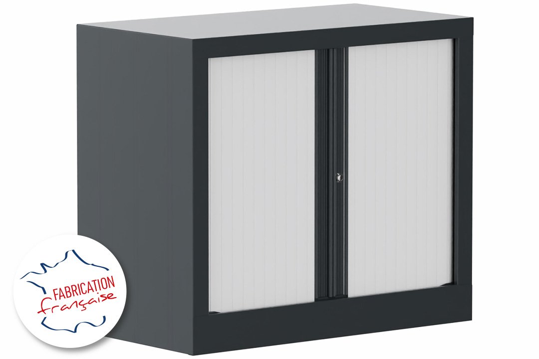 Armoire à rideaux H69,5xL80cm 1 tablette