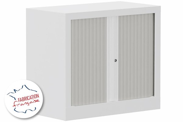 [Pas de famille] - [Pas de sous famille] - Armoire à rideaux H69,5xL80cm 1 tablette