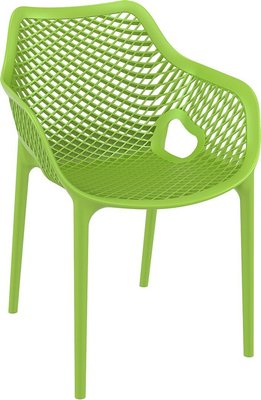 POLYPROPYLENE - FAUTEUILS  - BAHIA XL- Fauteuil en polypropylène renforcè fibre de verre-Finition VERT(PVP)