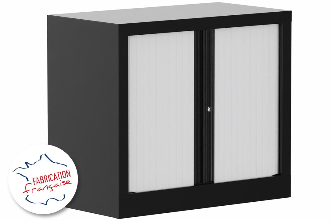 Armoire à rideaux H69,5xL80cm 1 tablette