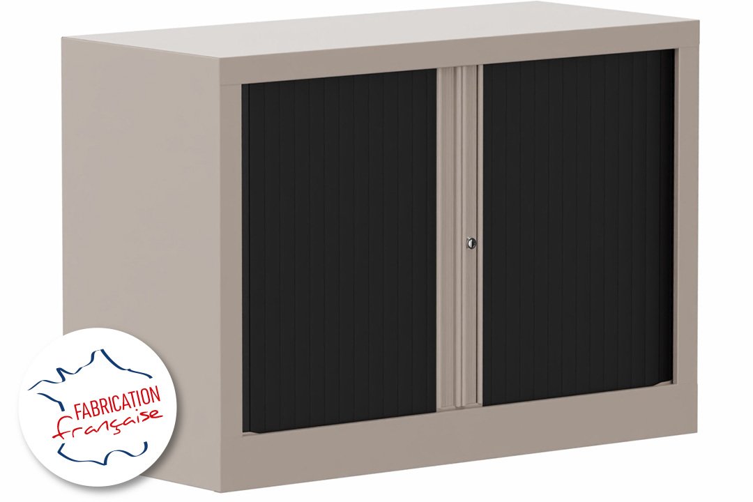 Armoire à rideaux H69,5xL100cm 1 tablette