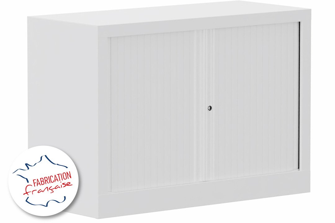 Armoire à rideaux H69,5xL100cm 1 tablette