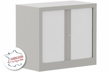 [Pas de famille] - [Pas de sous famille] - Armoire à rideaux H69,5xL80cm 1 tablette