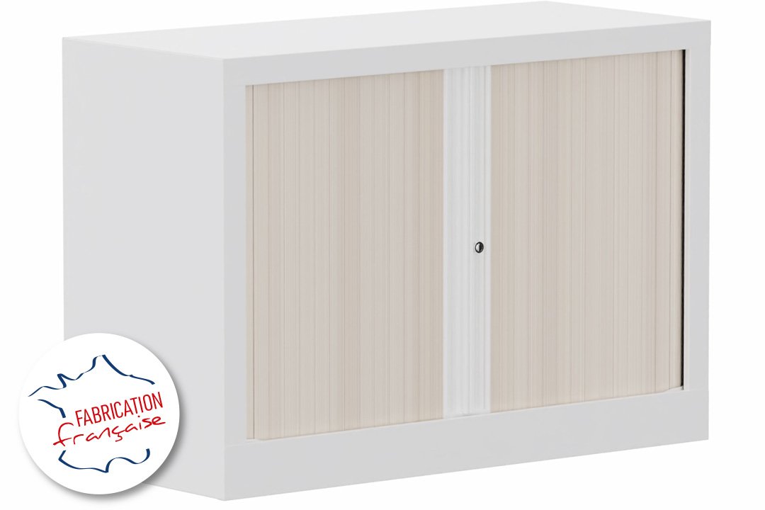 Armoire à rideaux H69,5xL100cm 1 tablette