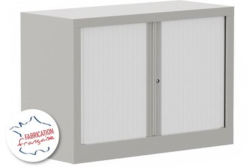 [Pas de famille] - [Pas de sous famille] - Armoire à rideaux H69,5xL100cm 1 tablette
