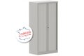 Armoire à rideaux H136xL120cm 3 tablettes