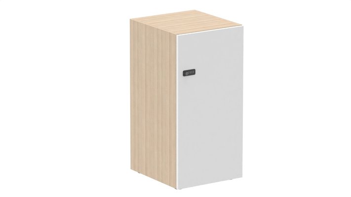 CASIERS - 1 case - Meuble à cases H.92xL.45xP.50cm - 1 case H86cm. porte pleine. serrure à code