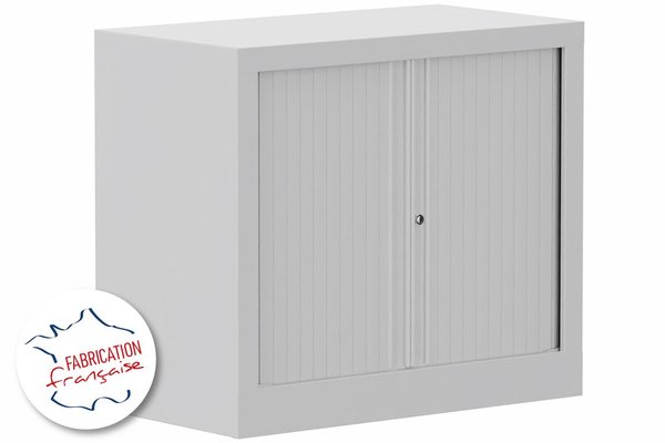 [Pas de famille] - [Pas de sous famille] - Armoire à rideaux H69,5xL80cm 1 tablette