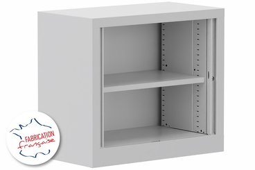 [Pas de famille] - [Pas de sous famille] - Armoire à rideaux H69,5xL80cm 1 tablette