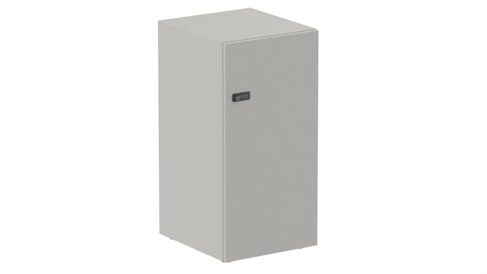 CASIERS - 1 case - Meuble à cases H.92xL.45xP.50cm - 1 case H86cm. porte pleine. serrure à code