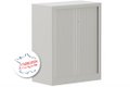 Armoire à rideaux H100xL80cm 2 tablettes