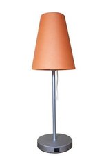 LUMINAIRES - Lampes - CUP MINI Lampe  à poser  avec abat jour tissu tissu ORANGE pietement fin - dotèe d'une prise USB