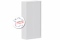 Armoire à rideaux H198xL100cm 4 tablettes