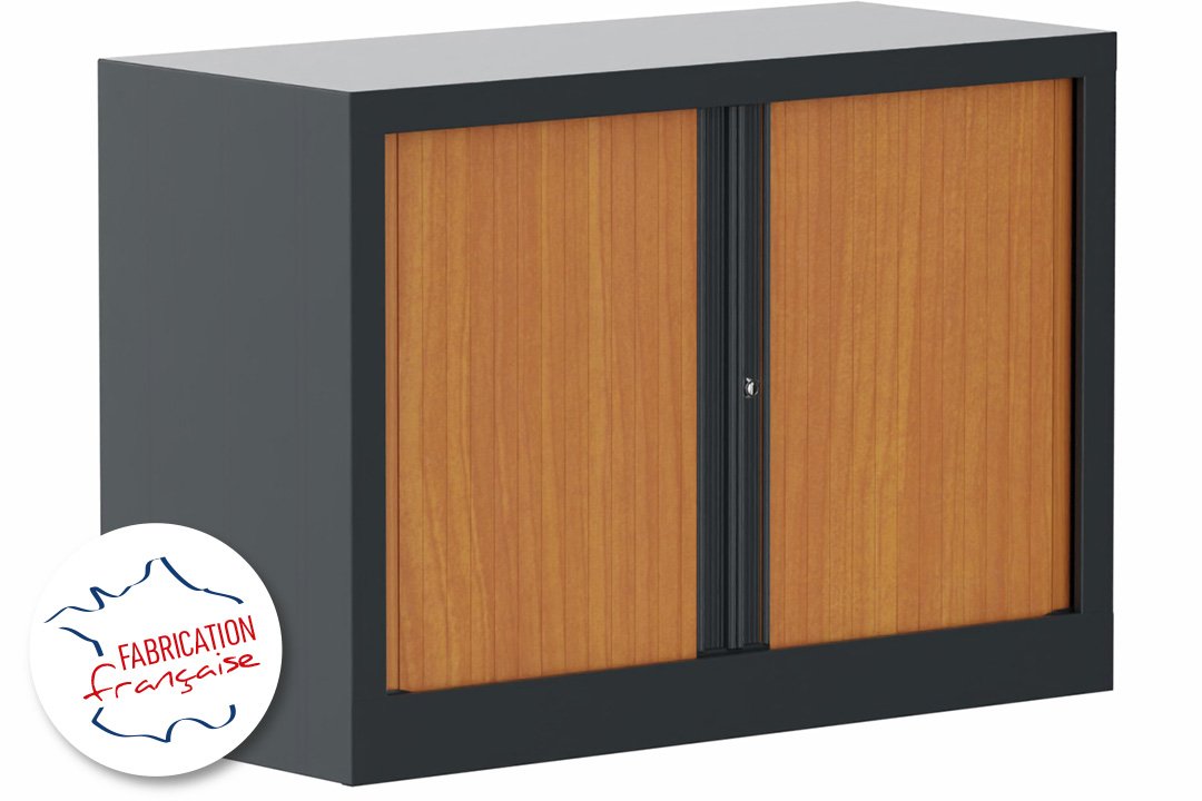 Armoire à rideaux H69,5xL100cm 1 tablette