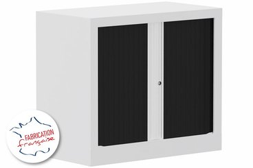 [Pas de famille] - [Pas de sous famille] - Armoire à rideaux H69,5xL80cm 1 tablette