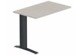 Retour sur pied, 100x60cm, Acacia/Anthracite