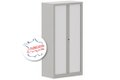 Armoire à rideaux H136xL120cm 3 tablettes