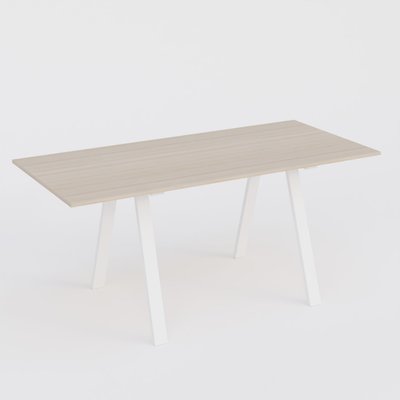 [Pas de famille] - [Pas de sous famille] - Table Keops Métal 260x120 cm de profondeur et hauteur 109 cm . Plateau épaisseur 25mm.