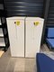 Tour de rangement gauche profondeur 80 cm , hauteur 120 cm , largeur 42 cm en mélaminé blanc