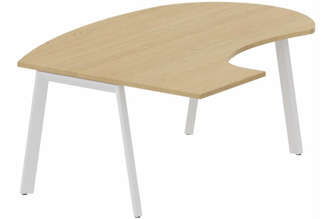 K8 Plan compact 90° asymétrique Manager 190x141x104/ 60cm sur pied de soutien - retour à gauche
