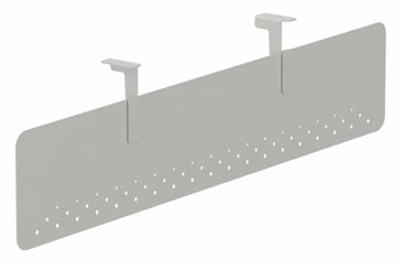 Voile de fond - Métallique - Voile de fond métal L120XH30cm aluminium