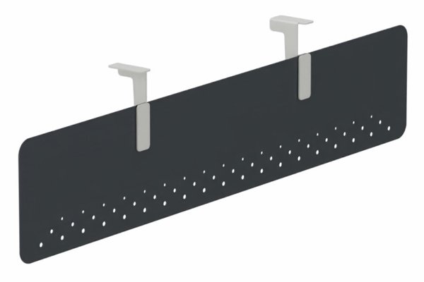 Voile de fond - Métallique - Voile de fond métal L120XH30cm anthracite