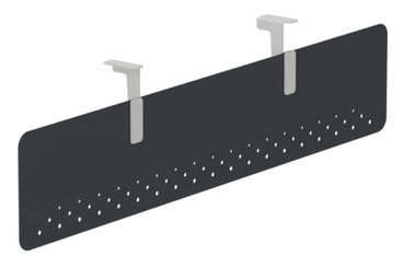 Voile de fond - Métallique - Voile de fond métal L120XH30cm anthracite