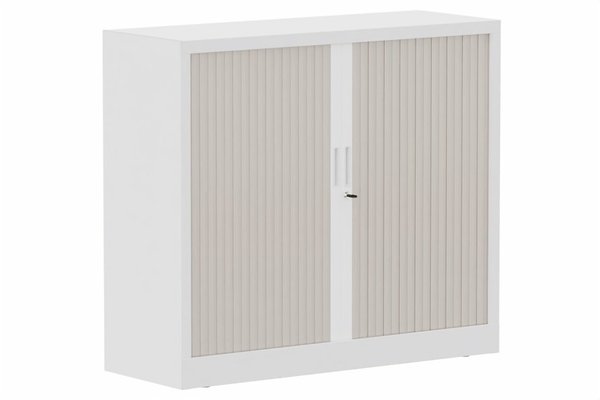 ARMOIRES A RIDEAUX - Largeur 120 cm - Armoire à rideaux H105xL120cm 2 tablettes