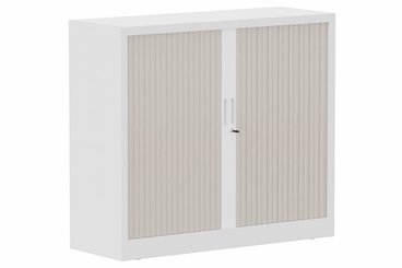 ARMOIRES A RIDEAUX - Largeur 120 cm - Armoire à rideaux H105xL120cm 2 tablettes