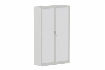 ARMOIRES A RIDEAUX - Largeur 120 cm - Armoire à rideaux H198xL120cm 4 tablettes