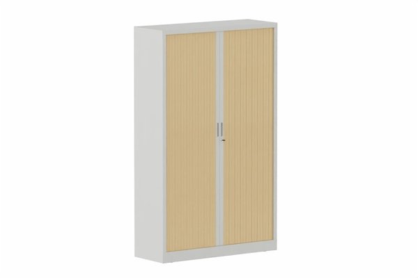 ARMOIRES A RIDEAUX - Largeur 120 cm - Armoire à rideaux H198xL120cm 4 tablettes
