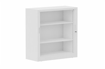ARMOIRES A RIDEAUX - Largeur 100 cm - Armoire à rideaux H105xL100cm 2 tablettes