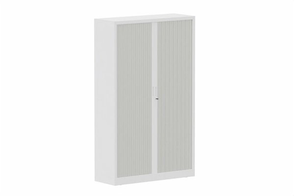 ARMOIRES A RIDEAUX - Largeur 120 cm - Armoire à rideaux H198xL120cm 4 tablettes