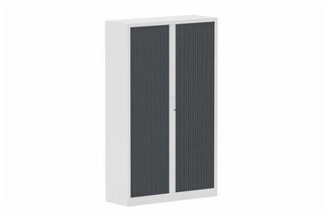 ARMOIRES A RIDEAUX - Largeur 120 cm - Armoire à rideaux H198xL120cm 4 tablettes