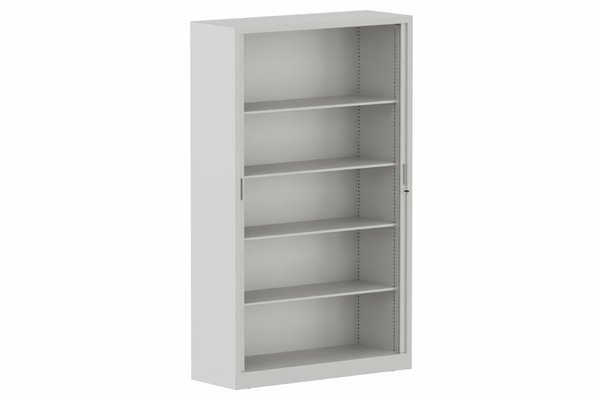 ARMOIRES A RIDEAUX - Largeur 120 cm - Armoire à rideaux H198xL120cm 4 tablettes