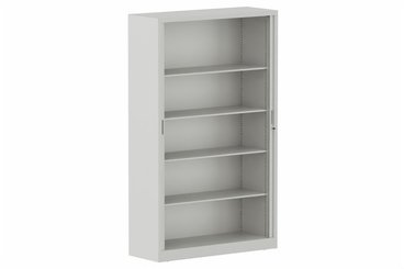 ARMOIRES A RIDEAUX - Largeur 120 cm - Armoire à rideaux H198xL120cm 4 tablettes